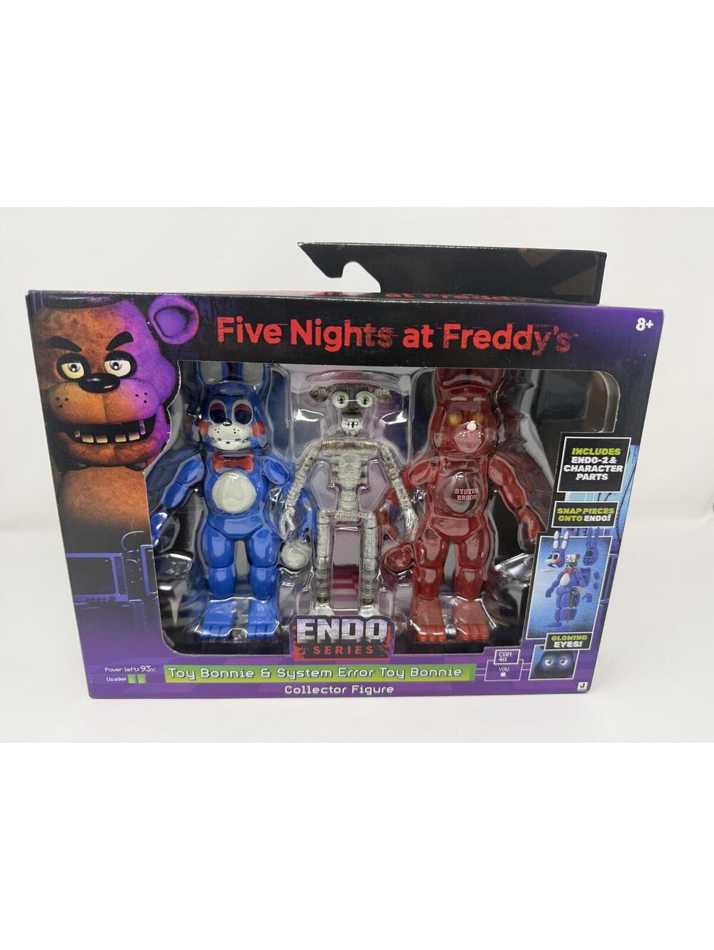 FNAF Endo Series Toy Bonnie System Error Toy Bonnie 6 Inch Figure Jazwares NEW